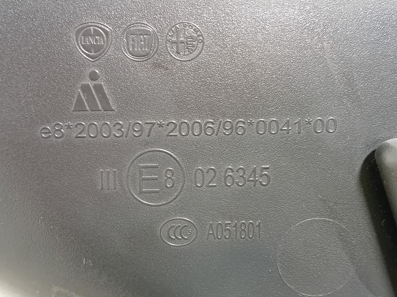 Cintura DI Sicurezza Sedile ANT DX 34193362 Fiat 500L 2013