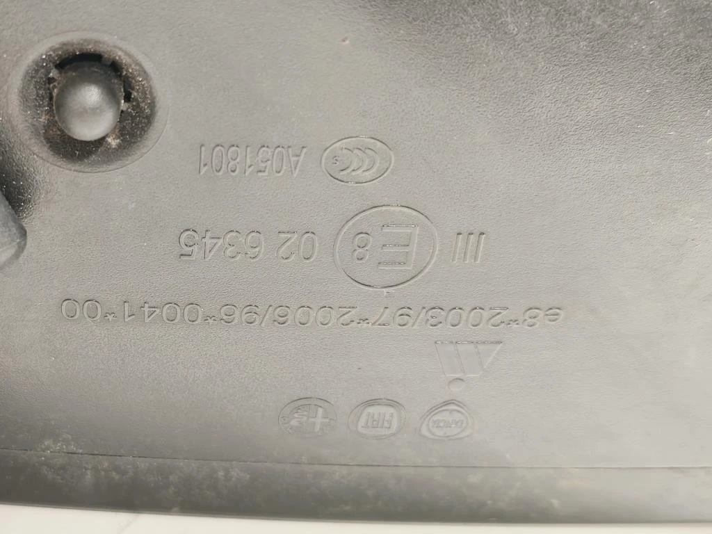 Retrovisore Esterno ANT SX 7 FILI VETRO SPECCHIO SPECCHIETTO Fiat 500L 2013