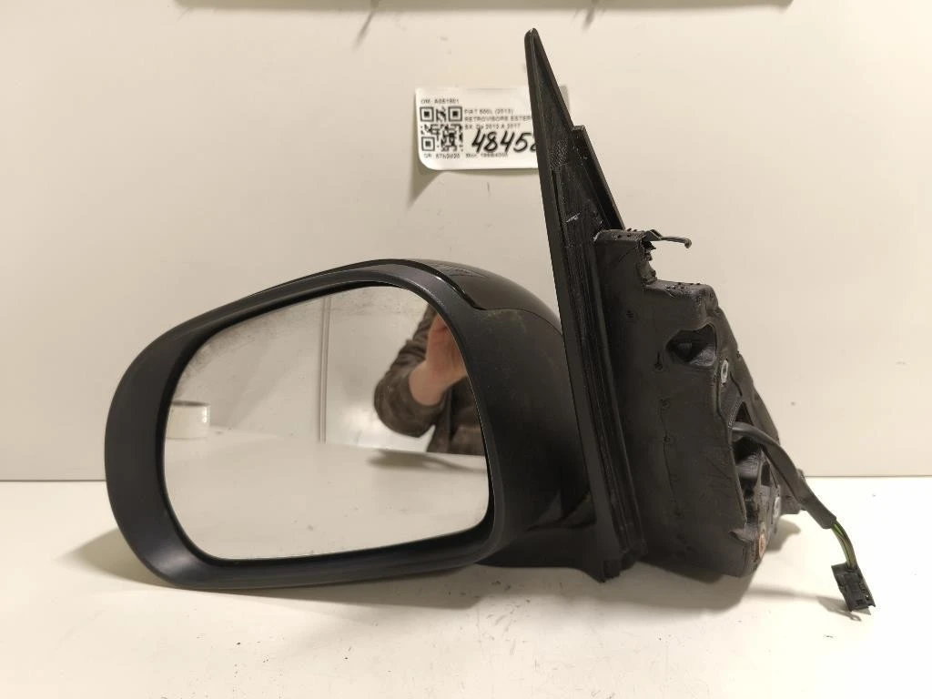 Retrovisore Esterno ANT SX 7 FILI VETRO SPECCHIO SPECCHIETTO Fiat 500L 2013