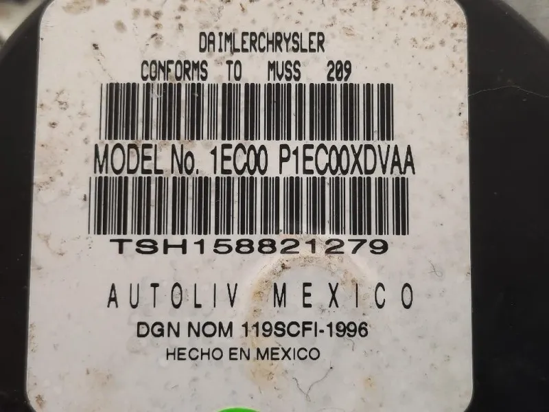 Cintura DI Sicurezza Sedile ANT DX 609067700C Fiat Freemont 2011