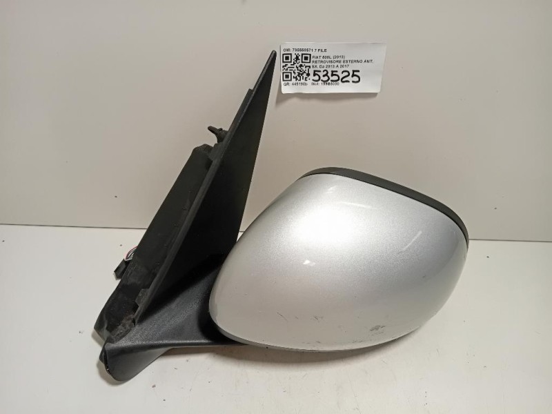 Cintura DI Sicurezza Sedile ANT DX 07355920700 Fiat Panda III 2012