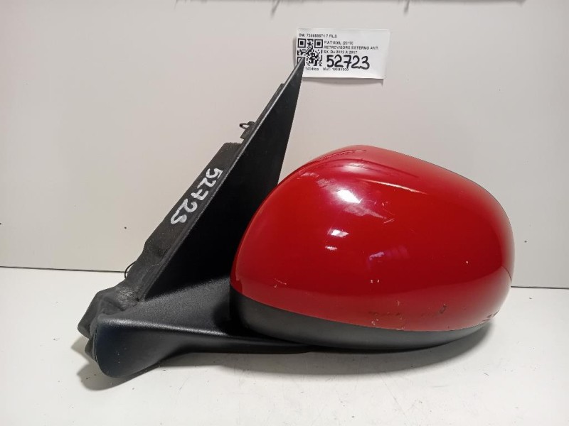 Cintura DI Sicurezza Sedile ANT DX 735489157 Fiat QUBO 2008