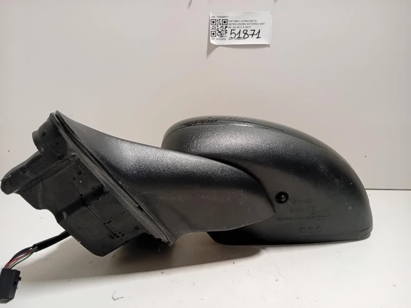 Retrovisore Esterno ANT SX 7 FILI 735558571 Fiat 500L Living 2013
