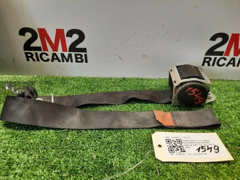 Cintura DI Sicurezza Sedile ANT DX 1440578 Ford Fiesta V 2002