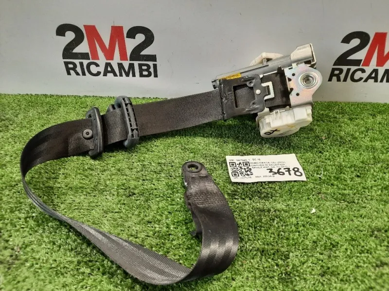 Cintura DI Sicurezza Sedile ANT DX 1807240 Ford Fiesta VI 2012