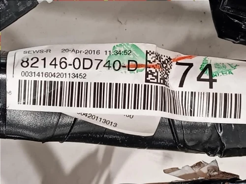 Cablaggio 82146-0D740 Toyota Yaris IV 2017