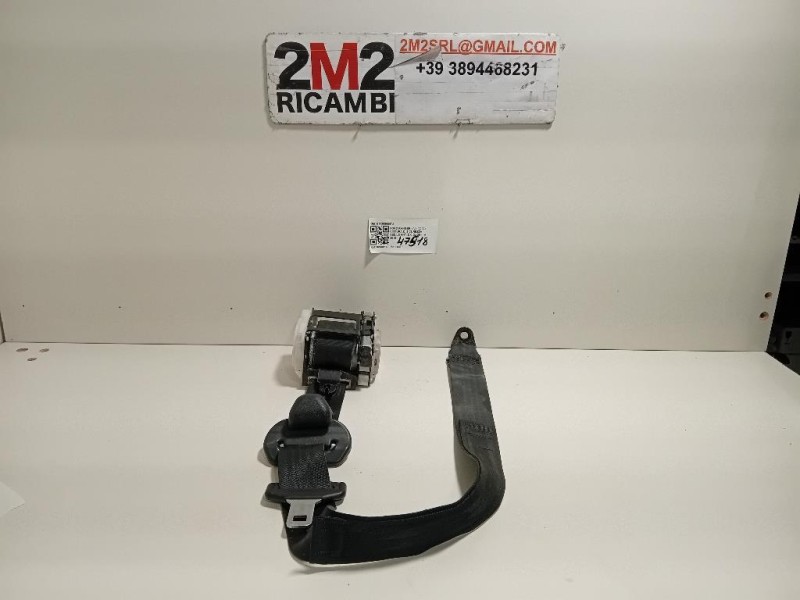 Cintura DI Sicurezza Sedile ANT DX BGG560057J Ford Ranger IV 2012