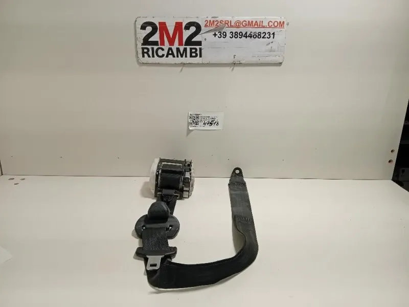 Cintura DI Sicurezza Sedile ANT DX BGG560057J Ford Ranger IV 2012