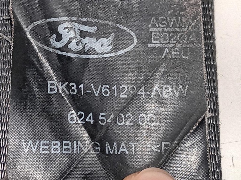 Cintura DI Sicurezza Sedile ANT DX BK31-V61294-ABW Ford Transit VI 2014