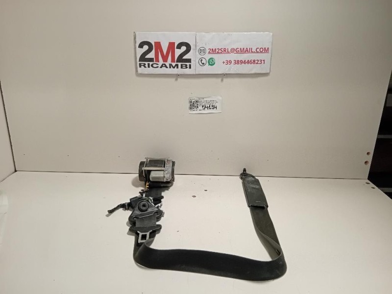 Cintura DI Sicurezza Sedile ANT DX BK21-V61294-ACW Ford Transit Custom I 2013