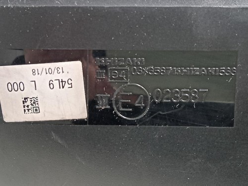 Cintura DI Sicurezza Sedile ANT DX 88820-2L700WK Hyundai I30 I 2007