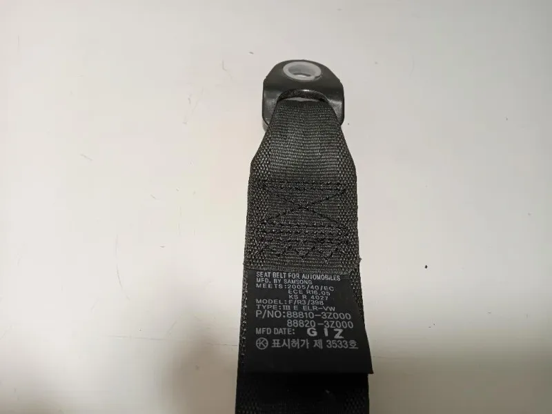 Cintura DI Sicurezza Sedile ANT DX 88820-3Z000 Hyundai I40 2012