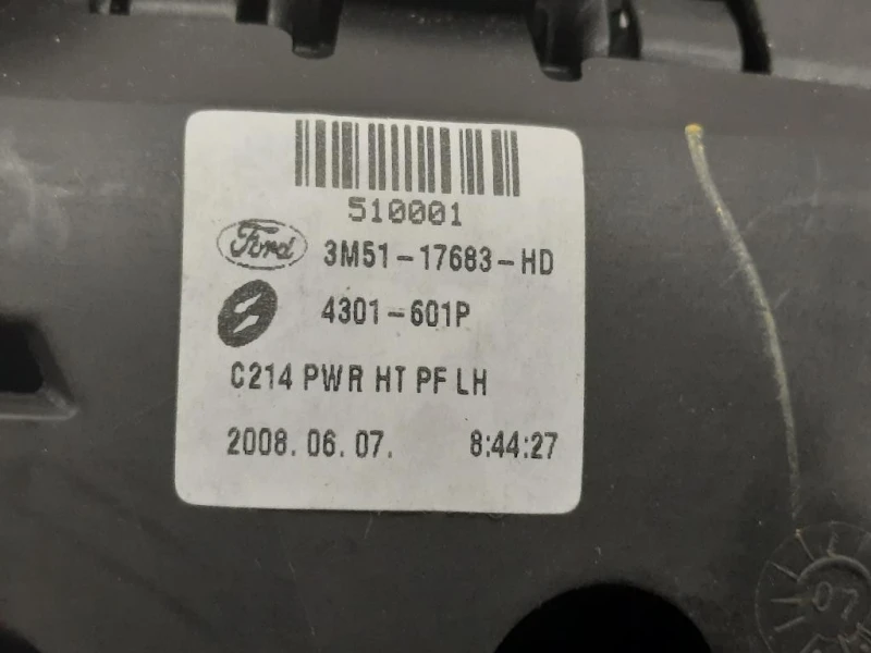 Retrovisore Esterno ANT SX 3M5117683HD 8 FILE Ford C-max II 2007