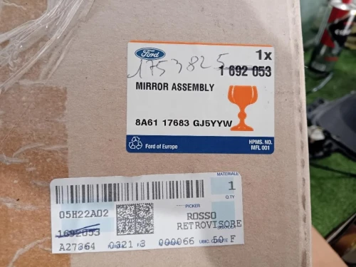 Retrovisore Esterno ANT SX 1692053 8 FILI Ford Fiesta VI 2008