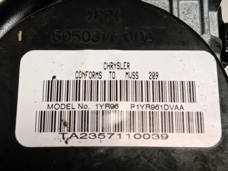 Cintura DI Sicurezza Sedile ANT DX 605884104H Jeep Compass II 2011