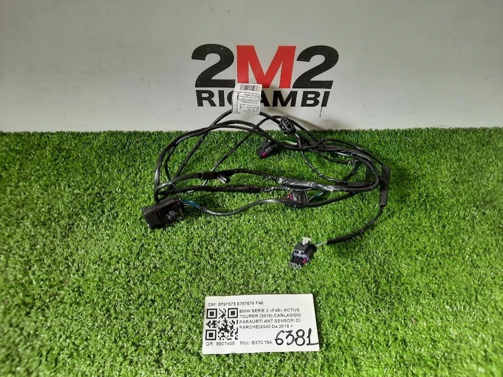 Cablaggio Paraurti ANT Sensori DI Parcheggio 8797575 8797576 F46 Bmw Serie 2 F45 Active Tourer 2018