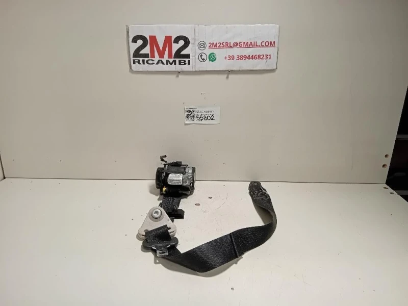 Cintura DI Sicurezza Sedile ANT DX 605884104H Jeep Compass II 2011