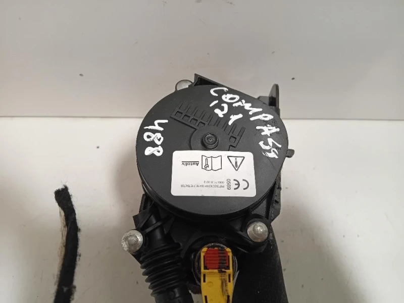 Cintura DI Sicurezza Sedile ANT DX 615134100D Jeep Compass III 2017