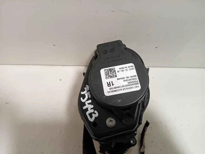 Cintura DI Sicurezza Sedile ANT DX 615134100D Jeep Compass III 2017