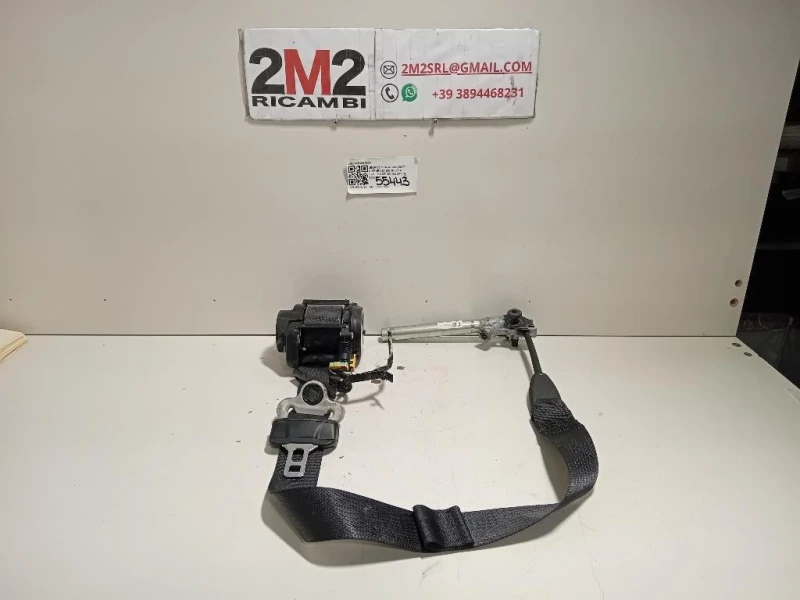 Cintura DI Sicurezza Sedile ANT DX 615134100D Jeep Compass III 2017