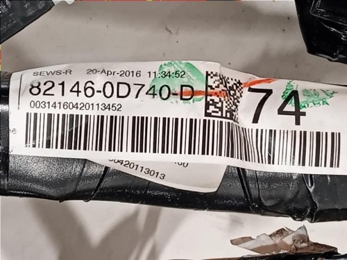 Cablaggio 82146-0D740 Toyota Yaris IV 2017