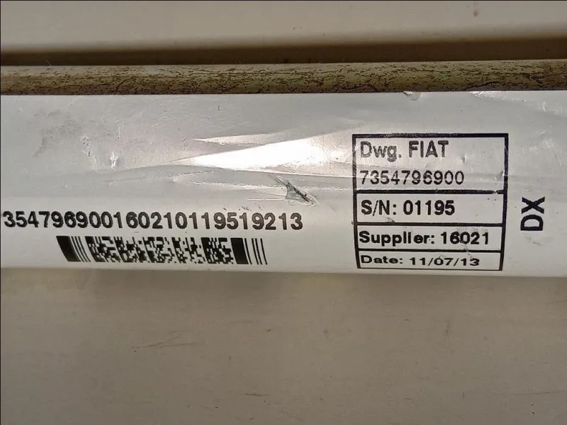 Cintura DI Sicurezza Sedile ANT DX 7355291630 Lancia Ypsilon III 2011