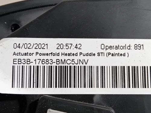 Retrovisore Esterno ANT SX EB3B-17683 Ford Ranger IV 2019