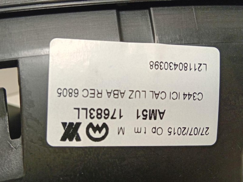 Cintura DI Sicurezza Sedile ANT DX 0589-P1-000146 Mazda 3 III 2014