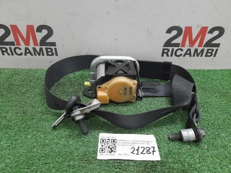 Cintura DI Sicurezza Sedile ANT DX C9ST077 Mazda 6 I 2005