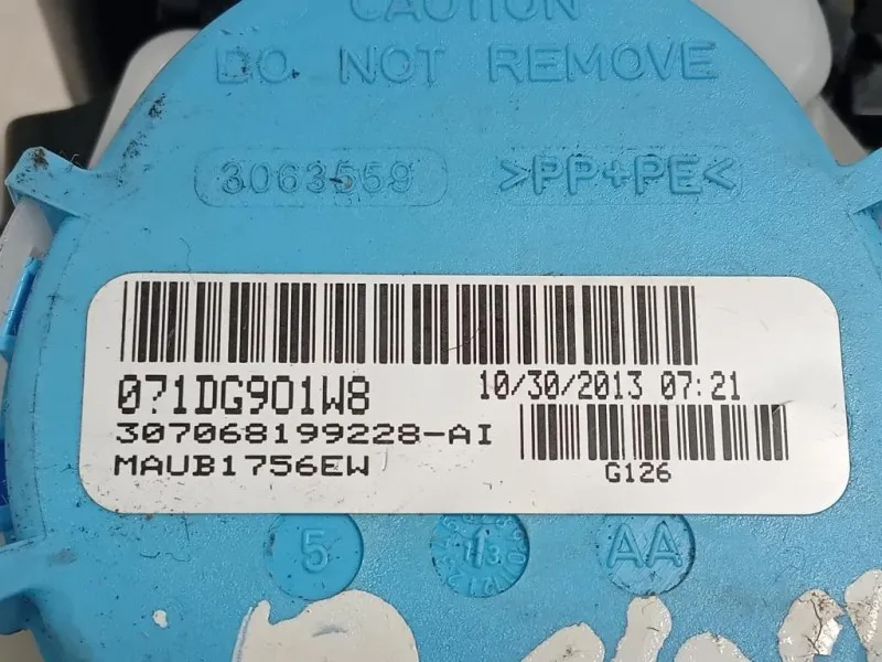 Cintura DI Sicurezza Sedile ANT DX 307068199228 Mercedes Classe B W246 2012