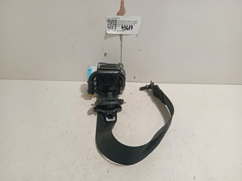 Cintura DI Sicurezza Sedile ANT DX 307068199228 Mercedes Classe B W246 2012