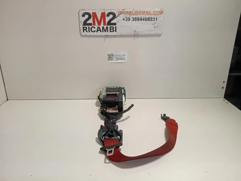Cintura DI Sicurezza Sedile ANT DX 619060900 Mercedes Classe C W204 2007