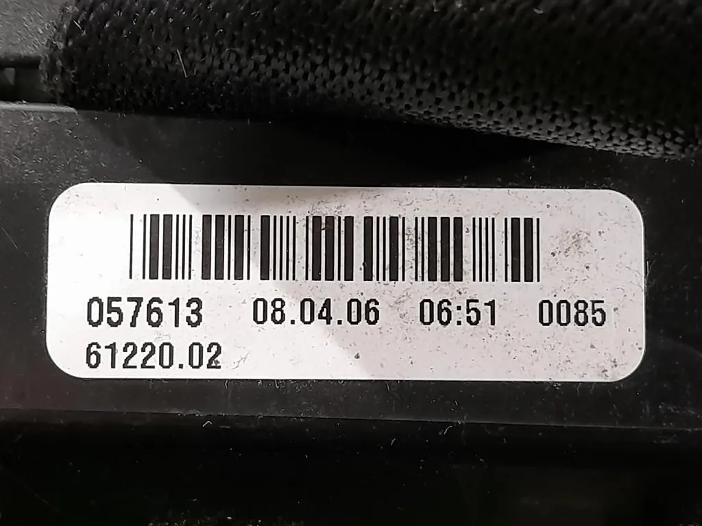 Cintura DI Sicurezza Sedile ANT DX 6122002 Mercedes Classe SLK R171 2004