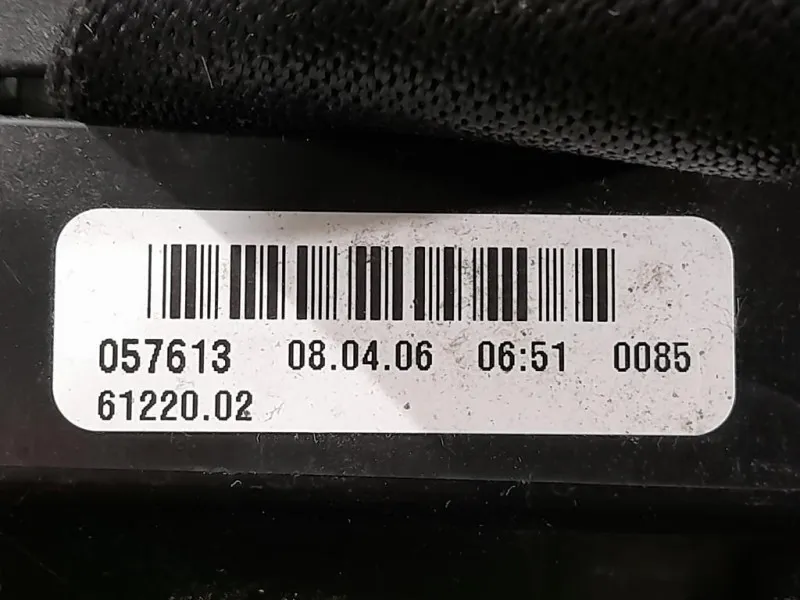 Cintura DI Sicurezza Sedile ANT DX 6122002 Mercedes Classe SLK R171 2004