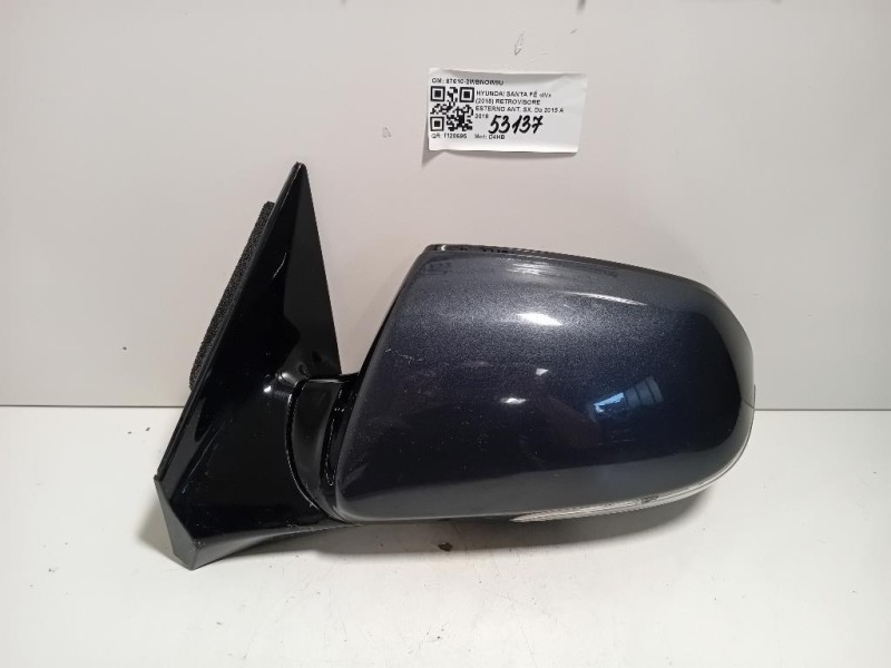 Retrovisore Esterno ANT SX 15 PIN 87610-2WBNOW8U Hyundai Santa FÉ IV 2015