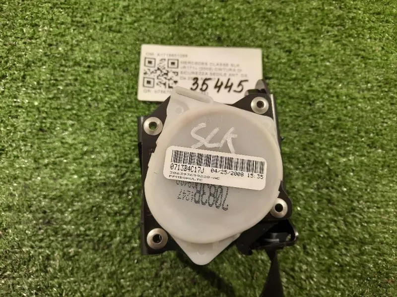 Cintura DI Sicurezza Sedile ANT DX A1718601285 Mercedes Classe SLK R171 2008