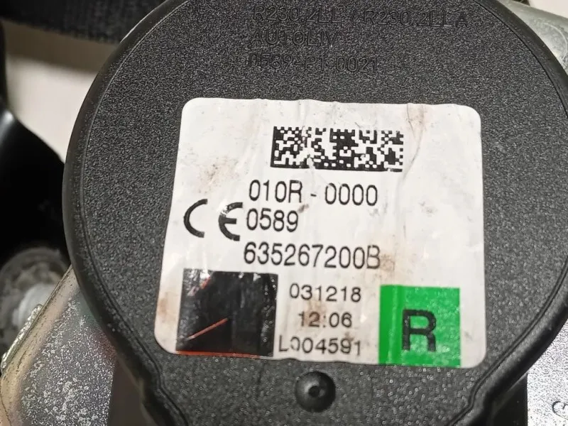 Cintura DI Sicurezza Sedile ANT DX 635267200B Mini MINI Cooper F56 2018