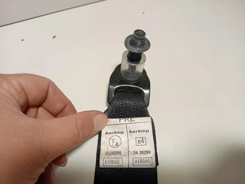 Cintura DI Sicurezza Sedile ANT DX 1085884 Nissan Micra IV 2013