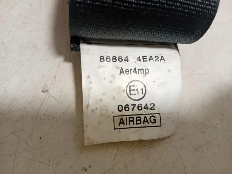 Cintura DI Sicurezza Sedile ANT DX 86884 4EA2A Nissan Qashqai I 2007