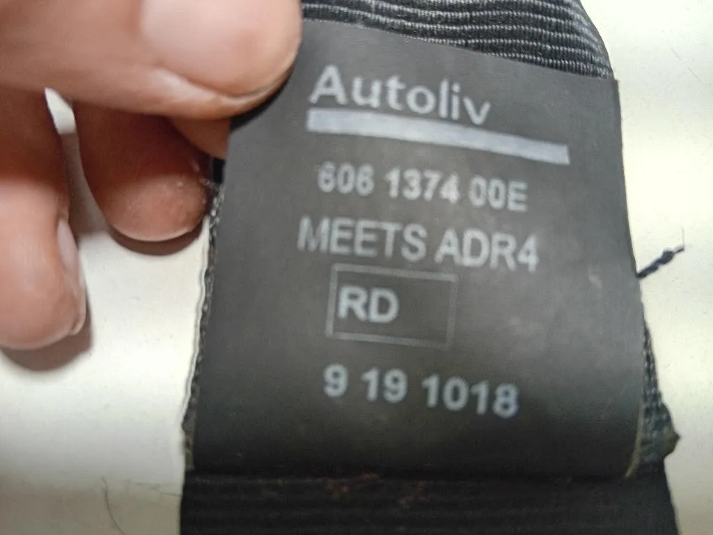 Cintura DI Sicurezza Sedile ANT DX 86884JD000 Nissan Qashqai I 2007