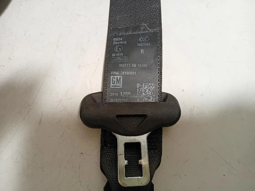 Cintura DI Sicurezza Sedile ANT DX 39141266 Opel Astra K 2016