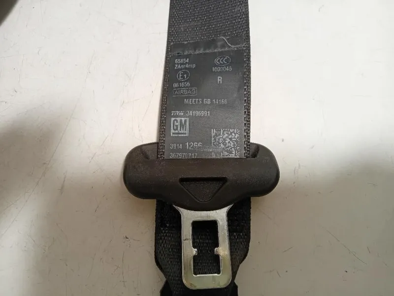 Cintura DI Sicurezza Sedile ANT DX 39141266 Opel Astra K 2016