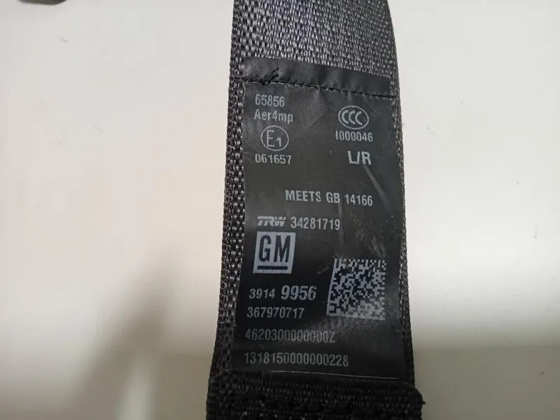 Cintura DI Sicurezza Sedile ANT DX 34133468 Opel Astra K 2016