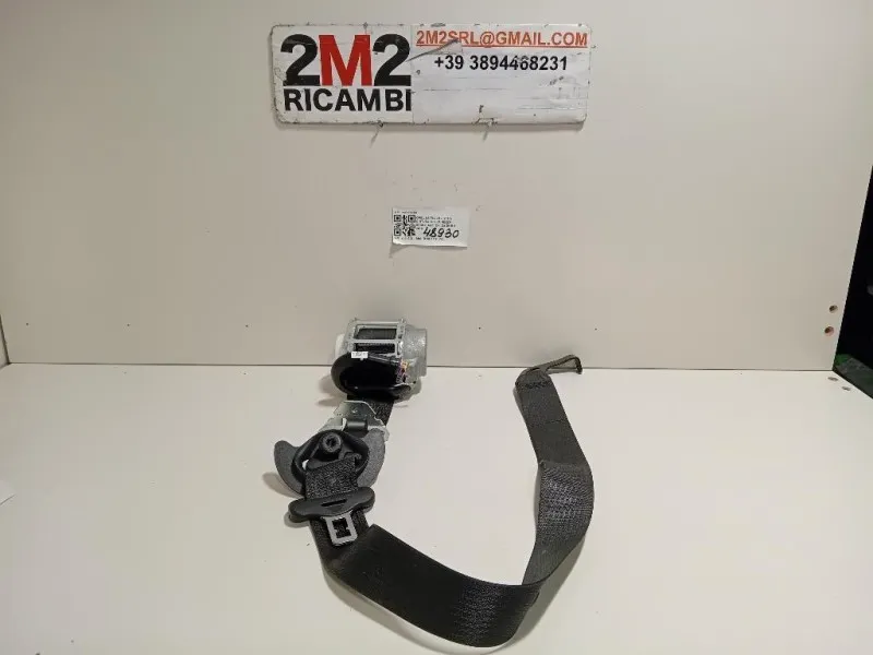 Cintura DI Sicurezza Sedile ANT DX 34230836A Opel Astra K 2016