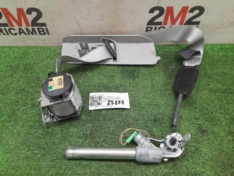 Cintura DI Sicurezza Sedile ANT DX 607707800D Opel Corsa D 2007