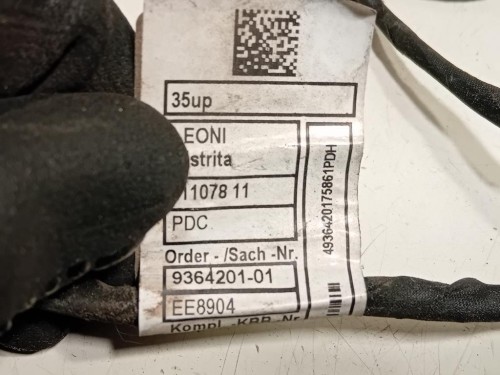 Cablaggio Paraurti ANT Sensori DI Parcheggio A2124404751 Mercedes Classe E W212 2013