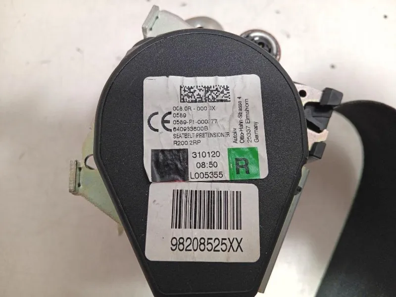 Cintura DI Sicurezza Sedile ANT DX 98208525XX Opel Corsa F 2019