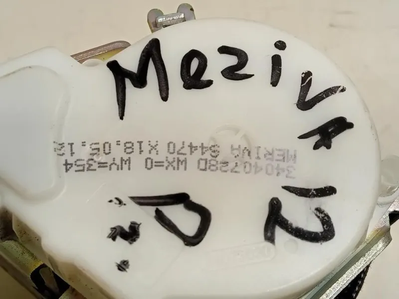 Cintura DI Sicurezza Sedile ANT DX 34040559 Opel Meriva B 2010