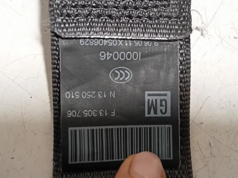 Cintura DI Sicurezza Sedile ANT DX 34040728C Opel Meriva B 2010