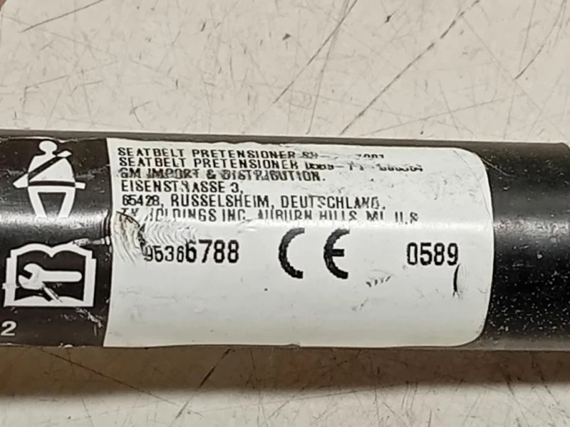 Cintura DI Sicurezza Sedile ANT DX 95366788 Opel Mokka 2013